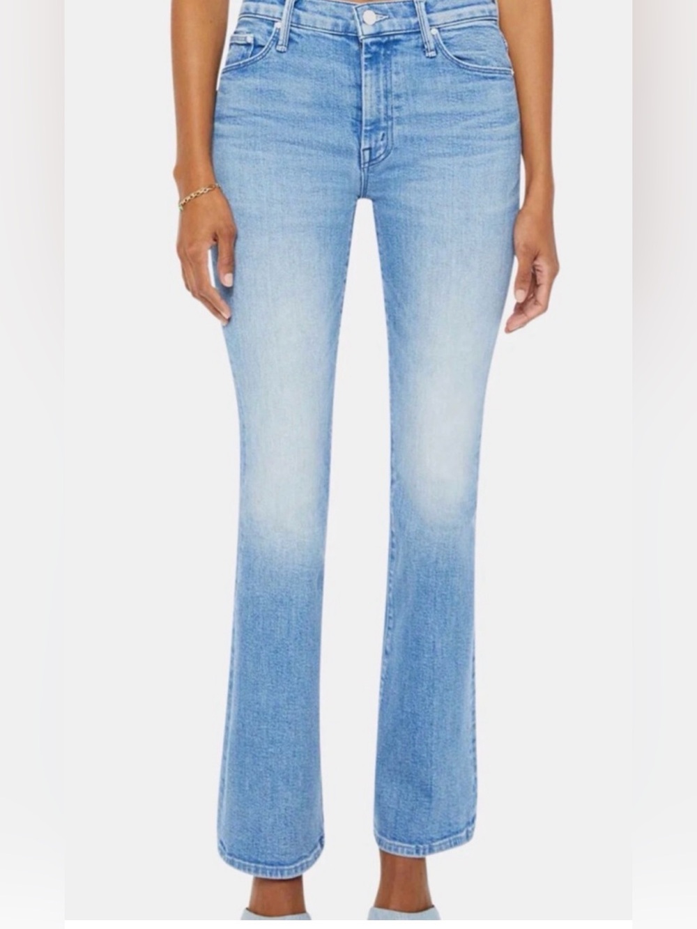 NWT! Mother denim size 24. The Weekender jeans in Mediterranean Muse wash. New